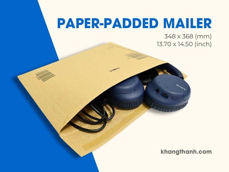 4 Paperpadded mailer sizes in delivery services